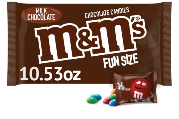 Nutrition facts m&m's fun size