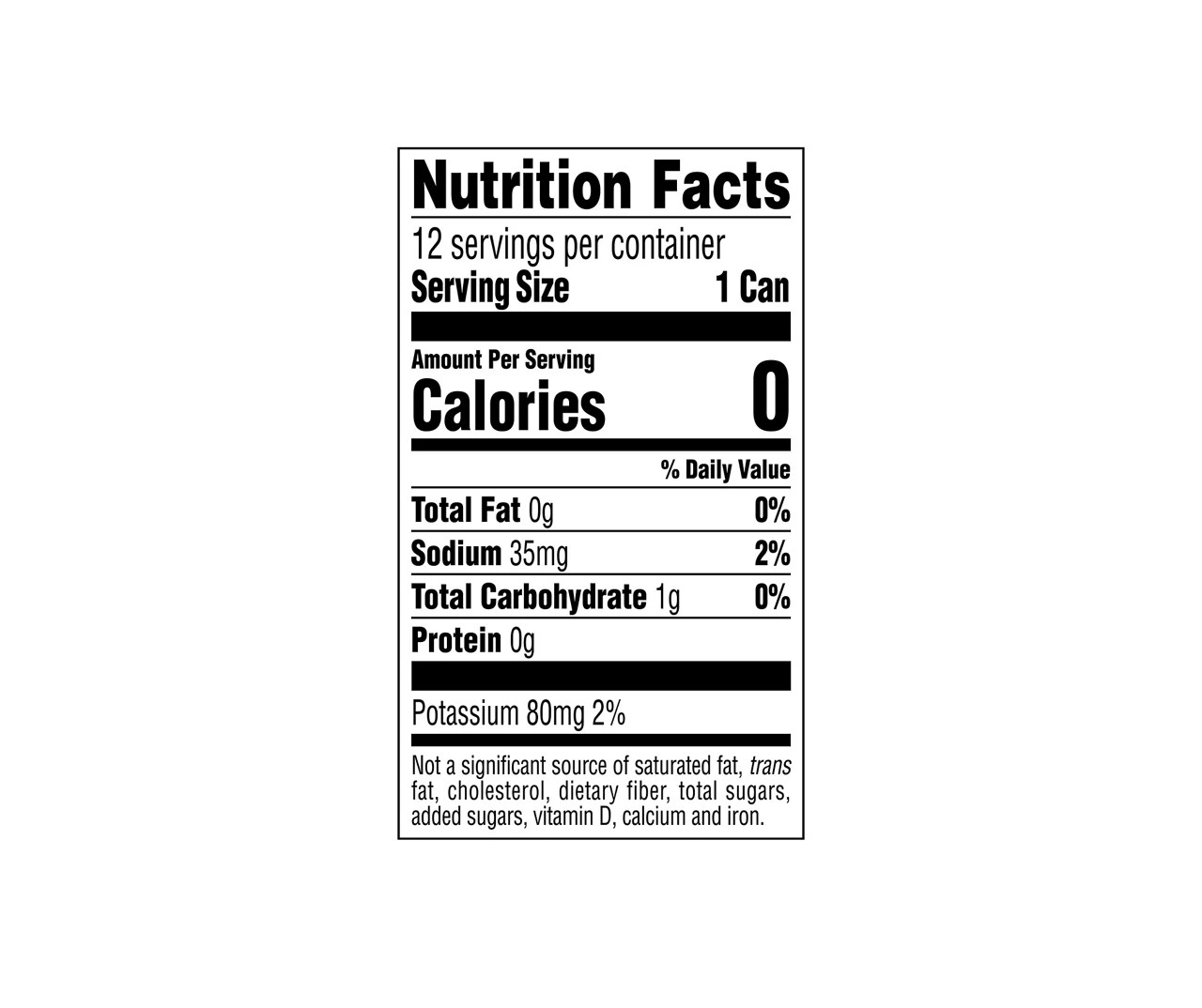 Modelo agua frescas nutrition facts