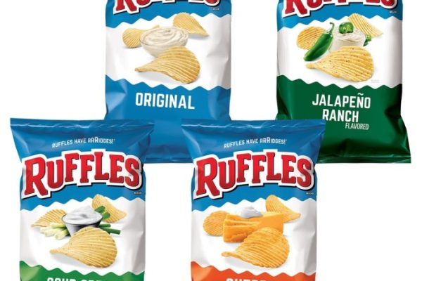 Ruffles sour cream and cheddar nutrition facts