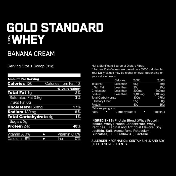 Nutrition standard gold optimum 100 whey chocolate protein facts double rich 2lbs quotes quotesgram