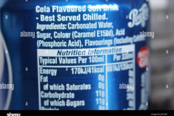 Pepsi ingredients